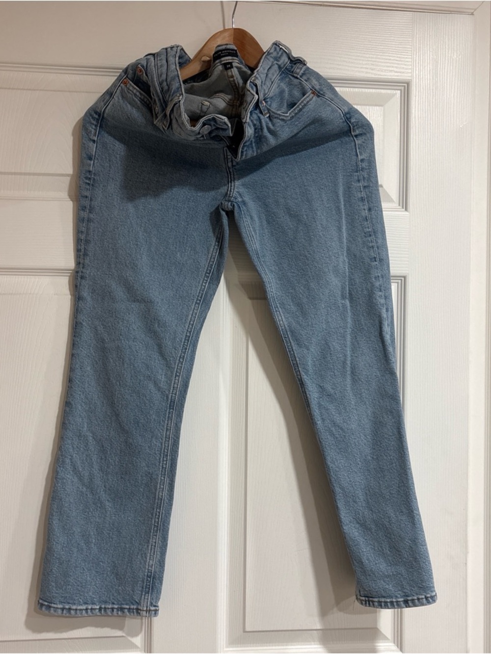 Club Monaco Light Blue Slim Straight Jeans